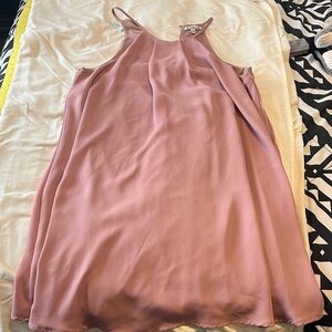 Charlotte Russe Mauve Sleeveless Top